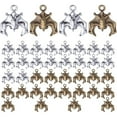 thumbnail image 2 of 40pcs Alloy Bat Charms Halloween Spooky Flittermouse Flying Vampire Bat Pendants Charms Animal Charms Craft Supplies for Jewelry Making DIY Bracelet Necklace, 2 of 8
