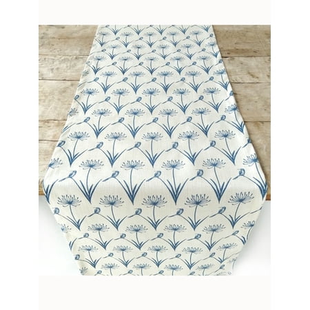 French Home Botanical Sugarbird Runner - Sky