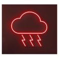 thumbnail image 1 of Letrero De Neón LED Con Forma Nube Relámpagos, Tormenta Eléctrica, Arte Pared, Clima Tormentoso, Decoración Habitación Para Niños 40cm, 1 of 2