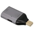 thumbnail image 2 of Adaptateur USB C Femelle vers Mini DP Mâle, Adaptateur Type C vers Mini DP Boîtier en Aluminium Durable Multi-Fonction pour Projecteurs pour Moniteurs pour Ordinateurs Portables, 2 of 8
