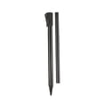 thumbnail image 3 of Adjustable Aluminum Alloy Fishing Bank Stick - 45-78cm Retractable 2-Section Stand with Threaded Tip, Lightweight 114g Black Fishing Rod Support Accessory for Stable Angling, 3 of 6