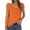 Orange, variant on MIXUE Womens Summer Tops Summer Solid Color Loose U Neck Sleeveless Casual Pleated Eyelet Vest Pullover Tshirts Streetwear,Red,XXXXL