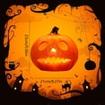 thumbnail image 4 of HUASHENG Halloween Light Up Pumpkin Prop With Led Light Pumpkin Figurine Lights Pumpkin Lamp Not Include The Battery Halloween Decor For Indoor Outdoor, 4 of 9
