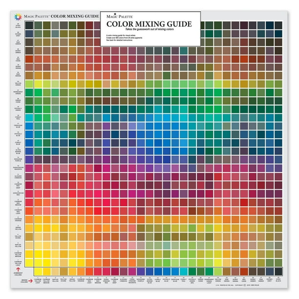 Magic Palette Studio Color Mixing Guide
