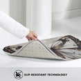 thumbnail image 4 of Elegant Butterfly Rugs Washable Cover Floor Rug Carpets Home Decorations for Bathroom Kitchen Bedroom Indoor 31.5x20 inch, 4 of 6
