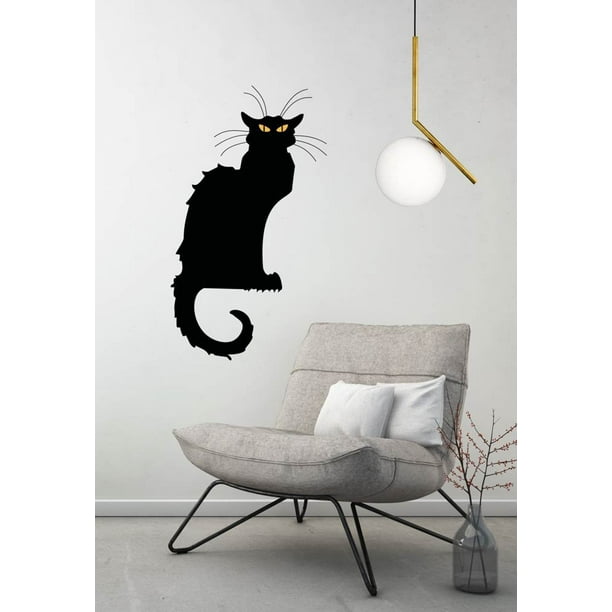 Chat Noir Black Cat Wall Decal Wall Decoration Sticker Sticker 22 Walmart Com Walmart Com Chat Noir Black Cat Wall Decal Wall Decoration Sticker Sticker 22 Walmart Com Walmart Com