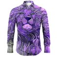 thumbnail image 1 of Camisas de hombre, camisas estampadas, camisas de cuello floral, camisas de manga larga, camisas estampadas de talla grande, camisas casuales de negocios para uso diario, camisas de manga larga, 1 of 6