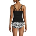 thumbnail image 2 of Lands' End Chlorine Resistant Underwire Tankini Swimsuit Top, 2 of 3