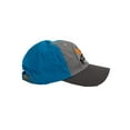 thumbnail image 2 of Gravity Threads Surf Beach Low Profile Adjustable Hat, Turqouise Charcoal, 2 of 3