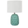 thumbnail image 2 of Sidney Teal Ceramic 19.5"H Table Lamp - 12 x 12 x 19.5, 2 of 5
