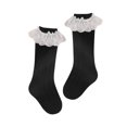 thumbnail image 1 of SAYOO Calcetines de encaje de princesa para niños y niñas, calcetines de algodón finos y dulces calados de color sólido para 1-5 años SAYOO casual, 1 of 7