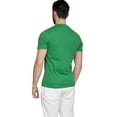 thumbnail image 4 of Cavalli Class Brilliant Green Tiger Eyes Print Fashion T-Shirt-XXL for mens, 4 of 5