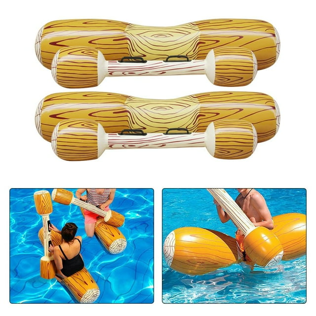 TOPINCN Interesting Inflatable Floating Water Toy Swimming Pool Raft for Double People to Play,Floating Water Toy,Floating Raft