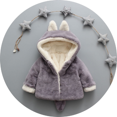 thumbnail image 6 of XBASW Newborn Infant Baby Fleece Hooded Jacket Winter Warm Coat Cotton-Padded Warm Outerwear for Girls Boys 0-4T, 6 of 7