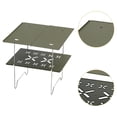 thumbnail image 6 of figatia Mini Folding Table Beach Table Compact Camping Table for Hiking Patio, 6 of 8