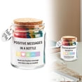 thumbnail image 1 of Encouraging Messages Bottle | Positive Affirmation Jar Daily Inspiration Encouraging Words Bottle For Wife Sister Friend, 1 of 1