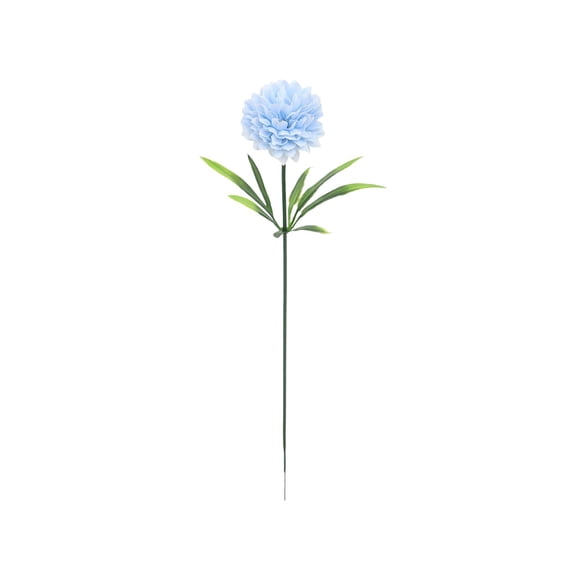 WUJDF Artificial Hydrangea Silk Flower Heads with Stems,Silk Chrysanthemum Ball Flowers Bouquet,Fake Flowers for Wedding Centerpiece Home Garden Party Decoration