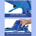 thumbnail image 6 of Cool Remote-Controlled Glider Drone - 10*12.8*3.5 Inches Foam Fighter Jet Model Impact-Resistant Shock-Resistant Easy to Get Started 2.4G Remote Frequency for Beginner, Kids, 6 of 9