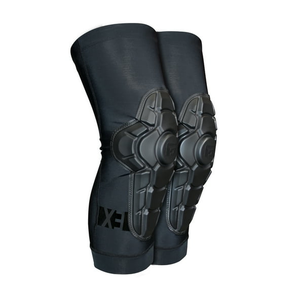 G-Form Pro-X3 Knee Pads - Dirt Bike & Mountain Bike Knee Pad - Bike Accessories - Triple Matte Black, Adult Large
