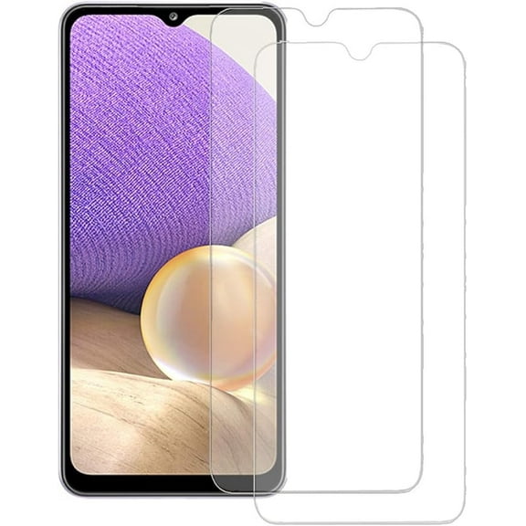 VIESUP 2Pack Tempered Glass Screen Protector Compatible with Samsung Galaxy A32 5G 9H Hardness, Bubble Free, Easy to Install HD Protective Film