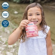 (12 pack) Amara Organic Breakfast Oat Melts Strawberry Baby Snack, No Added Sugar, Stage 2, 7g