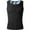 Black, variant on QRIC Men's Heat Trapping Zipper Sweat Enhancing Vest Sauna Waist Trainer Tank Top Workout Weight Loss