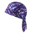 thumbnail image 1 of Sombrero pirata con camuflaje para exteriores, diadema para montar, cuello alto, protector solar, deportivo, transpirable, con estampado digital, 1 of 6