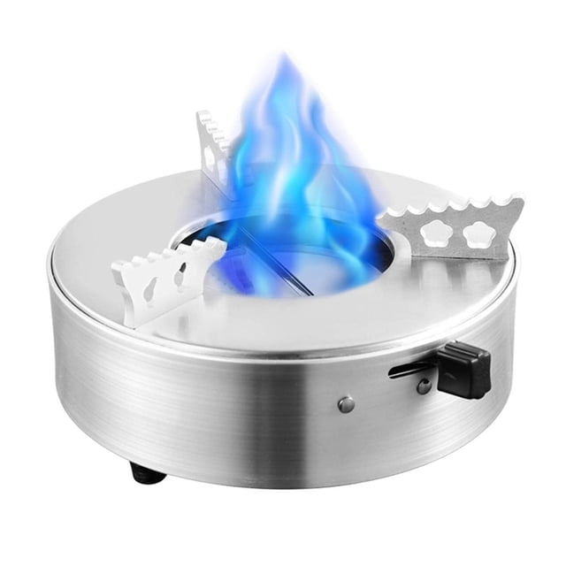 Horno de Camping de Acero Inoxidable Ajustable para Buffet y Catering
