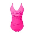 thumbnail image 5 of MSJUHEG High Cut,Push Up Swimwear,Hollow Monokini Swimwear,High Waisted Bathing Suit,High Waist Bathing Suit,Ruched Push Up Bathing Suit,Womens Tankini Bathing Suits Pink L, 5 of 5