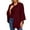 Brick Red, variant on Elegant Large Front Knitted Poncho Wrap Topper Shawl Cape For Women Cozy Fall Winter Fashion Outerwear Garment