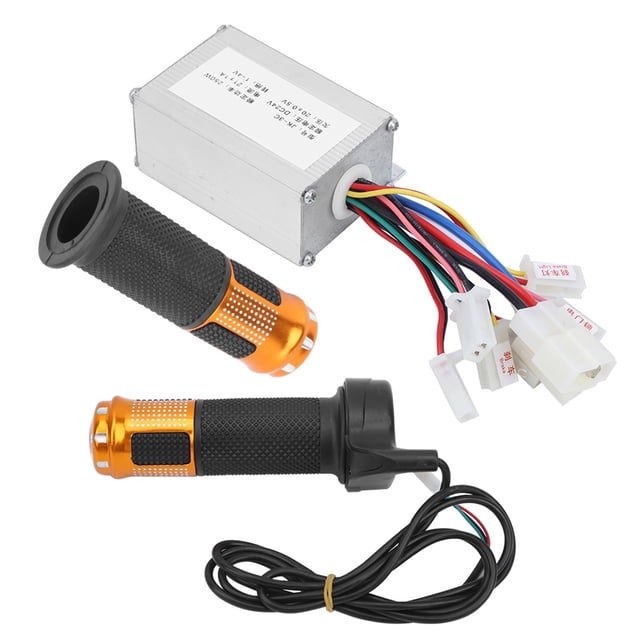 Alta Confiabilidad Fácil de Almacenar el Controlador de Cepillo de Controlador de 24V 250W, Kit de Agarre del Acelerador del Controlador, Scooter de Bicticleta Eléctrica