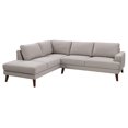 thumbnail image 1 of Paris Premium Fabric Left Facing Sectional Sofa, 1 of 2
