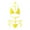 Yellow, variant on Qiopertar Women's Vintage Printed Bikini Swimsuit Conservative Beach Skirt Two Piece Set Mesh See Through Bra Panties Casual Party Vacation Swimwear, Pink FREE SIZE