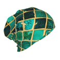 thumbnail image 2 of Sikiie Green Mosaic Glass Toddler Beanie Kids Beanie Hat Warm Winter Hats for Boys Girls Knit Cap, 2 of 7