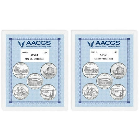 British Uncirculated Coin - American Coin Treasures Brilliant Uncirculated Statehood Quarters (California, Minnesota, Oregon, Ka