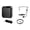 Black, variant on Individual Speech Voice Amplifier with Wire Mic, Display Screen, Portable PA Speaker for Meetings and Training
