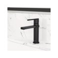 thumbnail image 4 of beyttol Modern Single Handle Bathroom Faucet 1 Hole or 3 Hole mounting Faucet Brass Faucet with pop up Drain- Polish Chrome Brushed Nicket Matte Black, 4 of 5