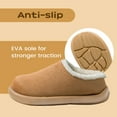 thumbnail image 5 of Drecage Kids Slippers Boys Girls Fuzzy House Slippers Soft Warm Bedroom Shoes, 5 of 7