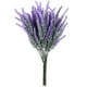 thumbnail image 1 of WINOMO 4 piezas ramo de lavanda artificial en flores púrpuras hogar nupcial DIY piso jardín oficina decoración de boda, 1 of 7