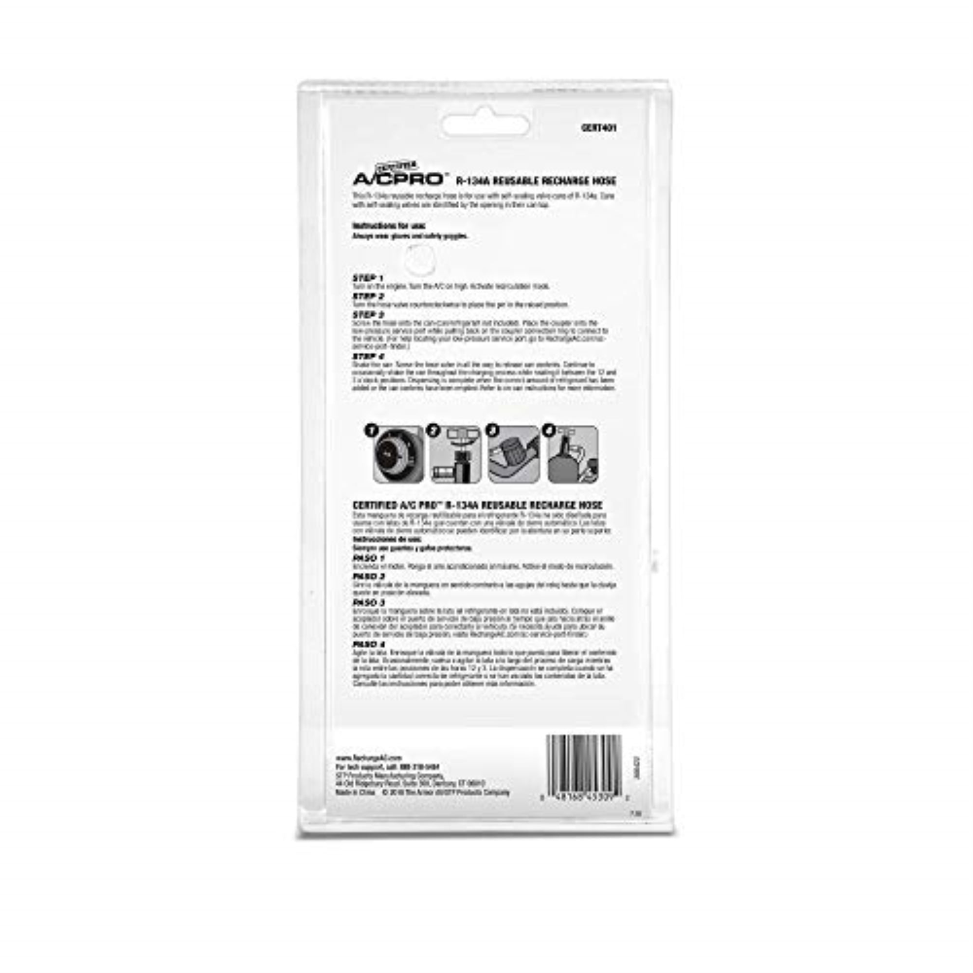 Interdynamics Certacp R-134a Rsblrchrghs 12/1ct