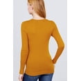 thumbnail image 4 of V-neck Sweater W/rivet Button, 4 of 5