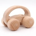 thumbnail image 1 of Coche de juguete para aprender a trepar para bebés Coche de madera Coche para cachorros Ayudas didácticas para la educación de la primera infancia Cultivo de la capacidad sensorial de agarre, 1 of 6