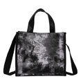 thumbnail image 1 of Bolso de mujer sencillo y versátil, bandolera oblicua de gran capacidad. Gris oscuro, 1 of 5