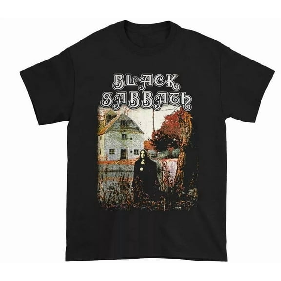 Black Sabbath 1970 Tour T-Shirt Reprint Vintage Style Rock Band Tee S-4XL