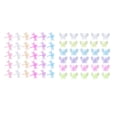 thumbnail image 1 of BRIGHTFUFU 60 clips para orquídeas, clips fijos para vid de jardín, clips fijos de plástico creativos (30 clips, 30 clips de libélula), 1 of 7