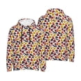 thumbnail image 6 of Bingfone Halloween Pumpkin Men's Drawstring Hoodie Long Sleeve Pocket Sweatshirts-3X-Large, 6 of 6