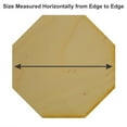 thumbnail image 2 of Pack of 1, 11 Inch x 1/8" Baltic Birch Plywood Octagon Wood Cutout for Wood Craft Project, Children or Adult Art Work, Home and Holiday Décor and DIY Fun, Made in USA, 2 of 2