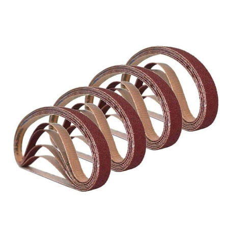 

4 Pcs Sanding Belt Aluminum Oxide Compact Abrasive Tool Woodworking Hardware