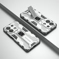 thumbnail image 3 of For Redmi Note 13 5G Supersonic Armor PC Hybrid TPU Phone Case(Silver),iPhone 16 Plus, 3 of 6