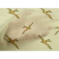 thumbnail image 4 of oneOone Organic Cotton Voile Fabric Bird Block Decor Fabric Printed BTY 42 Inch Wide, 4 of 4